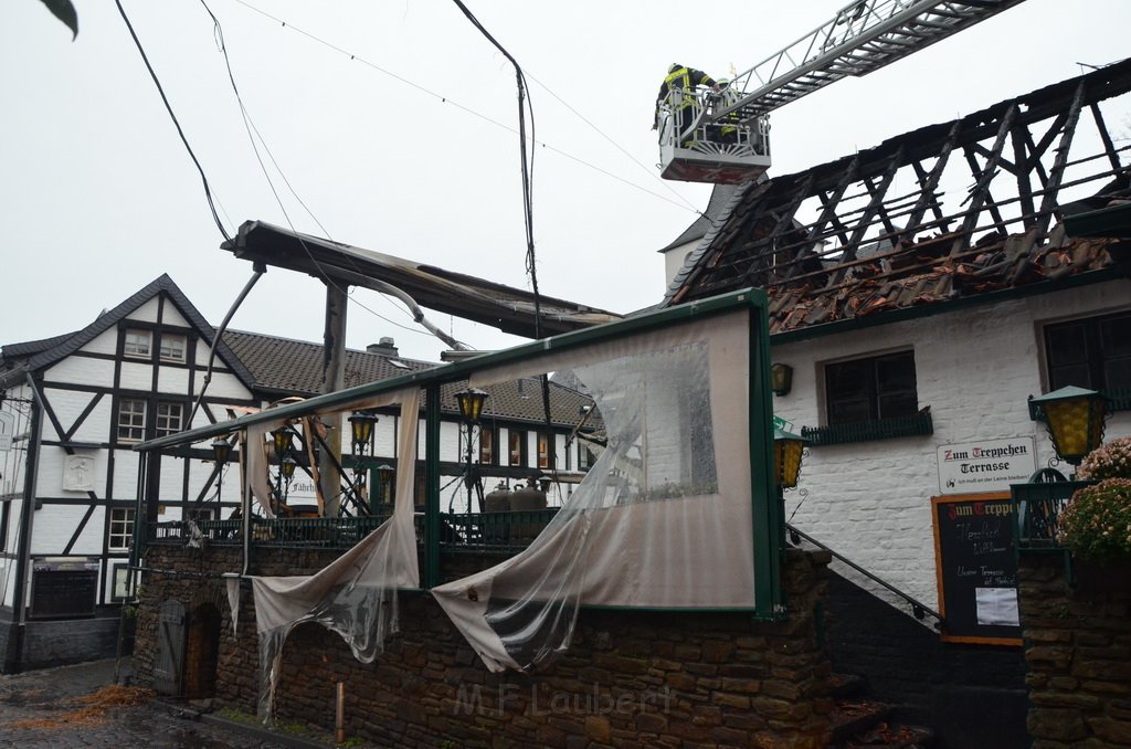 Feuer 3 Zum Treppchen Koeln Rodenkirchen Kirchstr Steinstr P409.JPG - Miklos Laubert